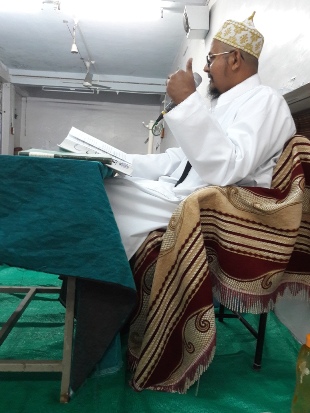 Mukaasir Maulaa at Dars-e-Haatemi